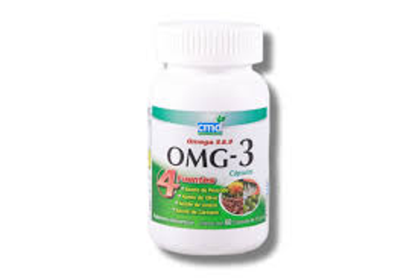OMG-3 OMEGA 3.6.9 CAPS. C/60 ACEITE DE LINAZA 1.00 S/G ACEITE DE OLIVO 1.00 S/G ACEITE DE PESCADO 1.00 S/G