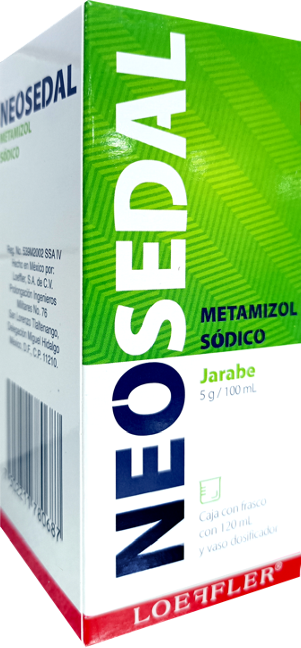 NEOSEDAL JARABE (METAMIZOL SODICO 5.00 G)