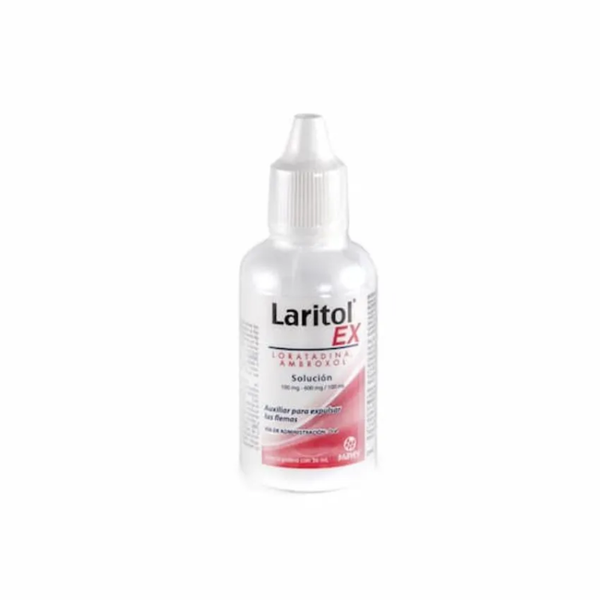LARITOL EX GOTAS LORATADINA 100.00 MG AMBROXOL 600.00 MG