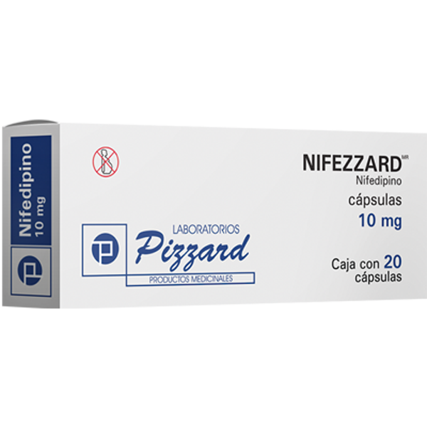 NIFEZZARD CAPS (NIFEDIPINO 10MG) C/20