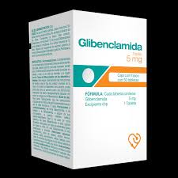 GLIBENCLAMIDA 5MG TABLETAS C/50 ULTRA