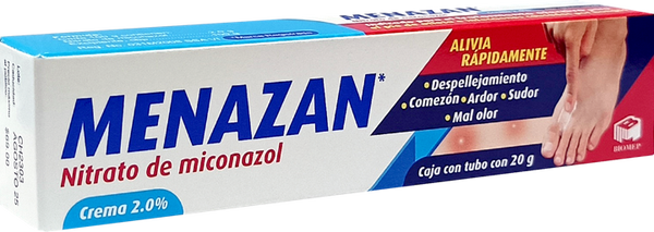 MENAZAN CREMA MICONAZOL 2.00 G