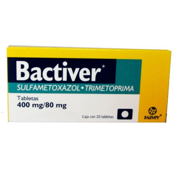 BACTIVER TABS (TRIMETOPRIMA 80.00 MG SULFAMETOXAZOL 400.00 MG)