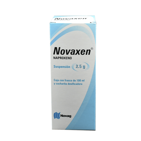 NOVAXEN SUSP NAPROXENO 2.50 G 100ML