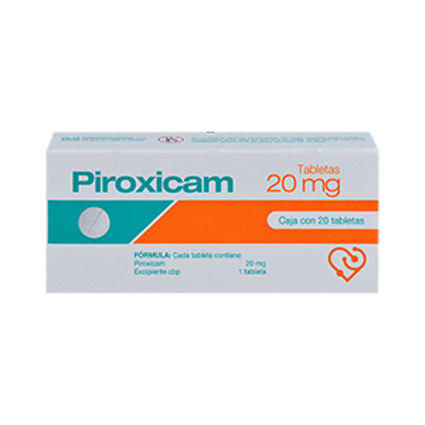 PIROXICAM 20MG C/20 TABS. ULTRA