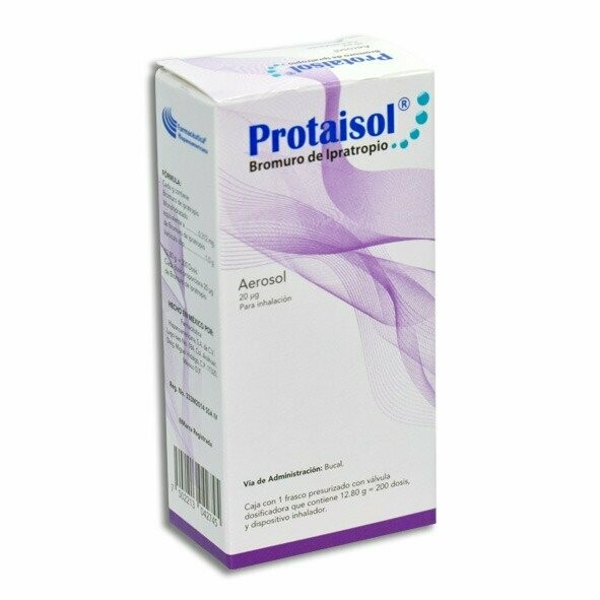 PROTAISOL AEROSOL 12.80G=200 DOSIS (BROMURO DE IPRATROPIO)