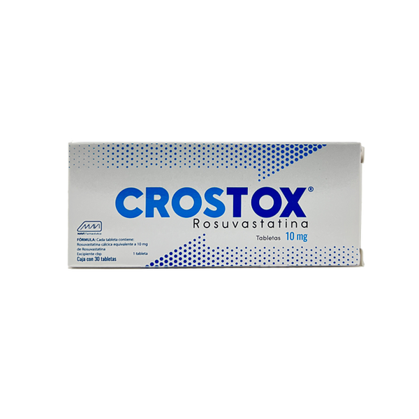 CROSTOX 10MG TABS (ROSUVASTATINA)