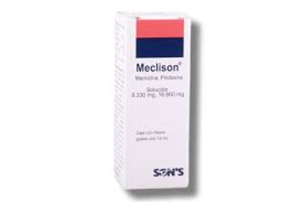 MECLISON GOTAS. MECLIZINA 8.33 MG PIRIDOXINA 16.66 MG 15ML