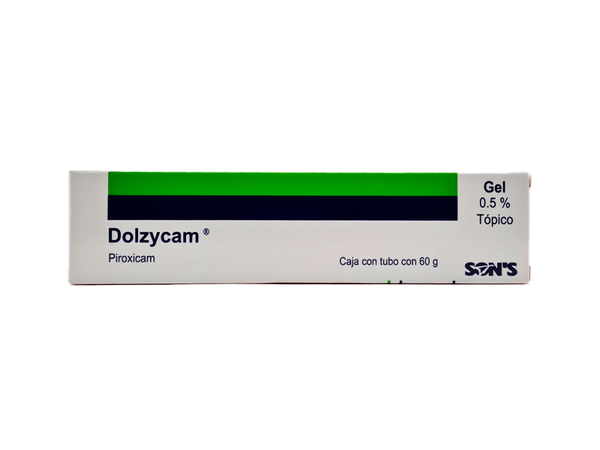 DOLZYCAM GEL (PIROXICAM 5MG) 60G