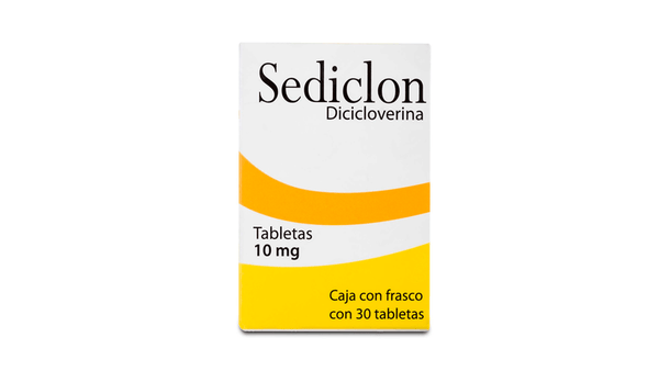 SEDICLON TABS DICICLOVERINA 10.00 MG