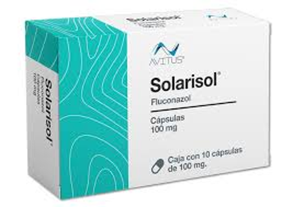 SOLARISOL FLUCONAZOL 100.00 MG CAPS. C/10