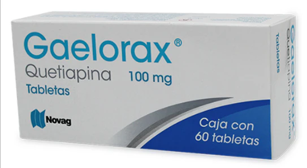 GAELORAX 100MG QUETIAPINA TABS C/60