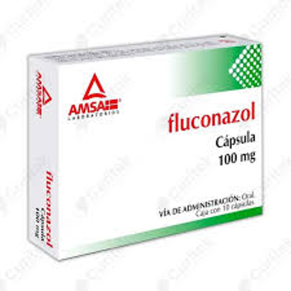 FLUCONAZOL 100MG CAPS. C/10 AMSA