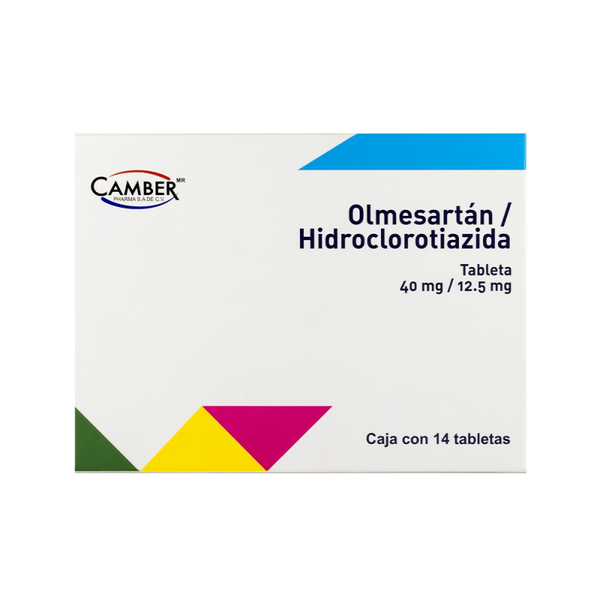 OLMESARTAN/HIDROCLOROTIAZIDA 40MG/12.5MG C/14