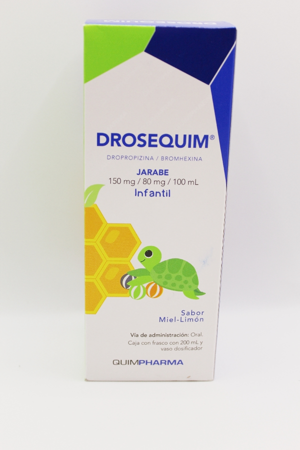 DROSEQUIM JBE (DROPROPIZINA / BROMHEXINA) INF