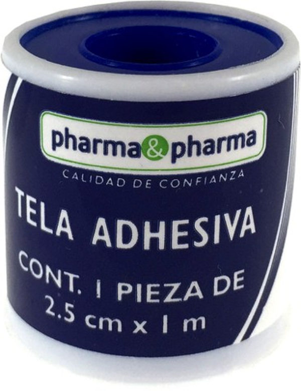 TELA ADHESIVA 2.5 X 1M PHARMA PHARMA
