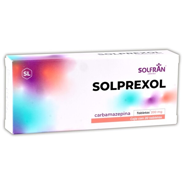 SOLPREXOL TABS (CARBAMAZEPINA 200MG) C/20 TABS