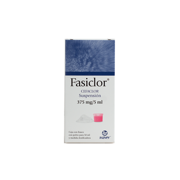 FASICLOR (CEFACLOR 375MG/5ML) SUSP 50MLCEFACLOR 375.00 MG