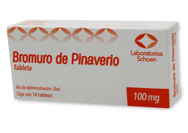 BROMURO DE PINAVERIO 100MG C/14 TABS LABORATORIOS SCHOEN
