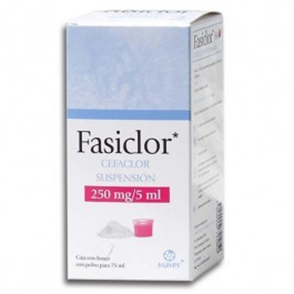 FASICLOR (CEFACLOR 250MG/5ML)75ML SUSP