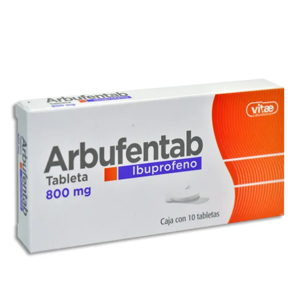 ARBUFENTAB TABS (IBUPROFENO 800MG) C/10