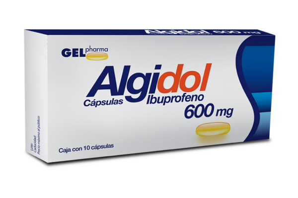 ALGIDOL CAPS (IBUPROFENO 600MG) C/10