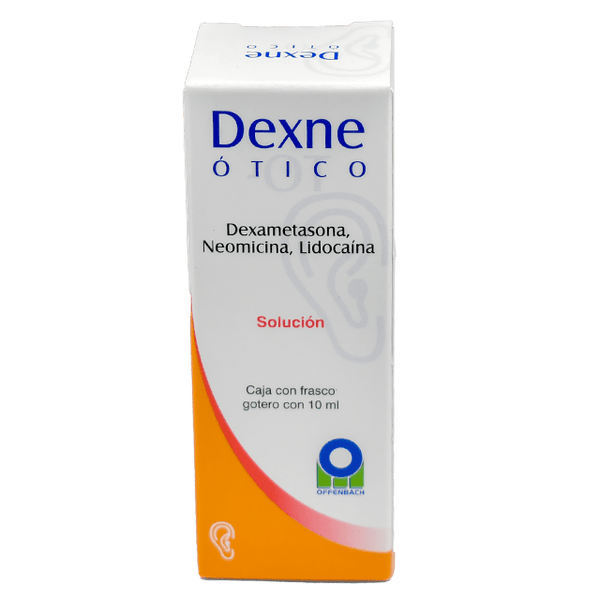 DEXNE OTICO GOTAS (DEXAMETASONA 1MG- LIDOCAINA 15MG- NEOMICINA 3.5MG)
