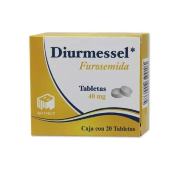 DIURMESSEL TABS (FUROSEMIDA 40MG) C/20
