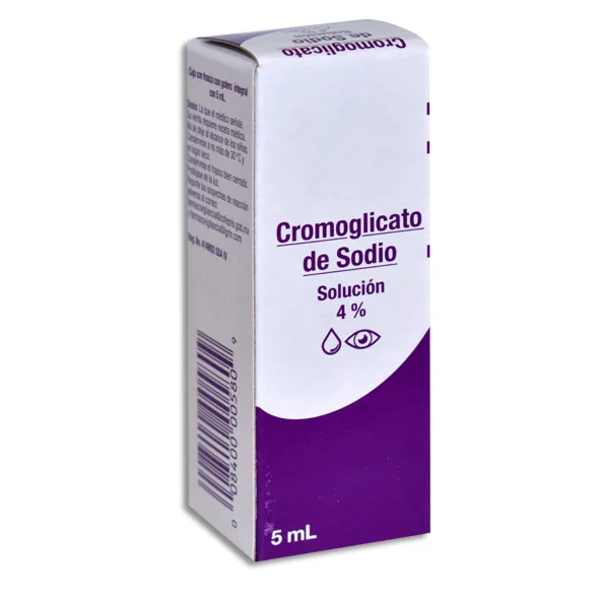 CROMOGLICATO DE SODIO GRIN 4% GOTAS OFTALMICAS