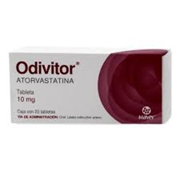 ODIVITOR TABS. ATORVASTATINA 10.00 MG C/20