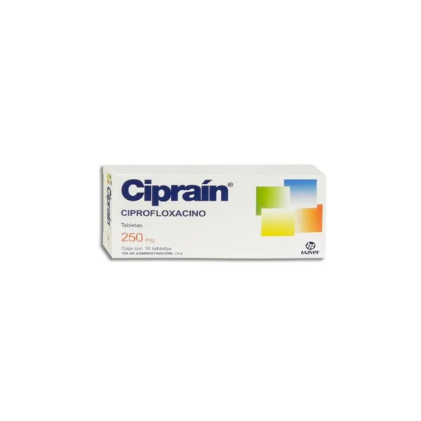 CIPRAIN TABS CIPROFLOXACINO 250.00 MG