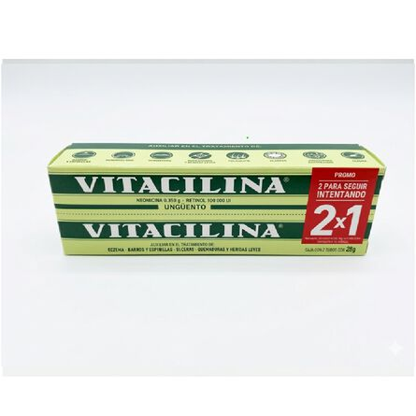 VITACILINA UNGUENTO 28GRS 2X1