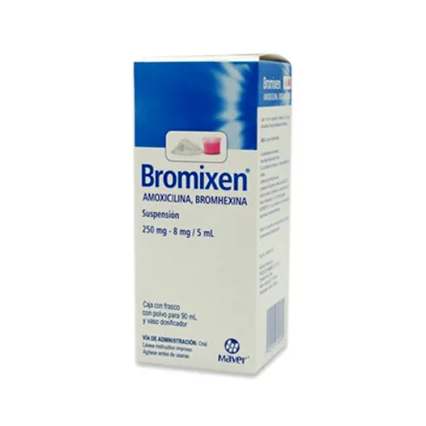 BROMIXEN SUSP (AMOXICILINA 250.00 MG BROMHEXINA 8.00 MG)
