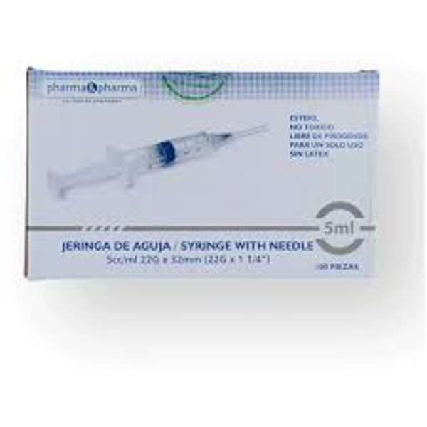 JERINGA 5ML NEGRA PHARMA PHARMA