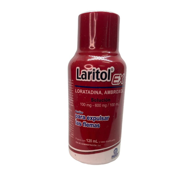 LARITOL EX SOL (AMBROXOL 600.00 MG LORATADINA 100.00 MG)