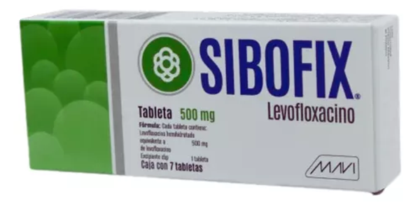 SIBOFIX TABS (LEVOFLOXACINO 500.00 MG)