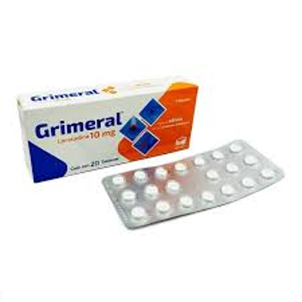 GRIMERAL TABS (LORATADINA 10MG)C/20