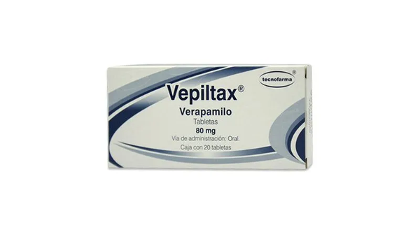 VEPILTAX TABS (VERAPAMILO 80.00 MG) C/20