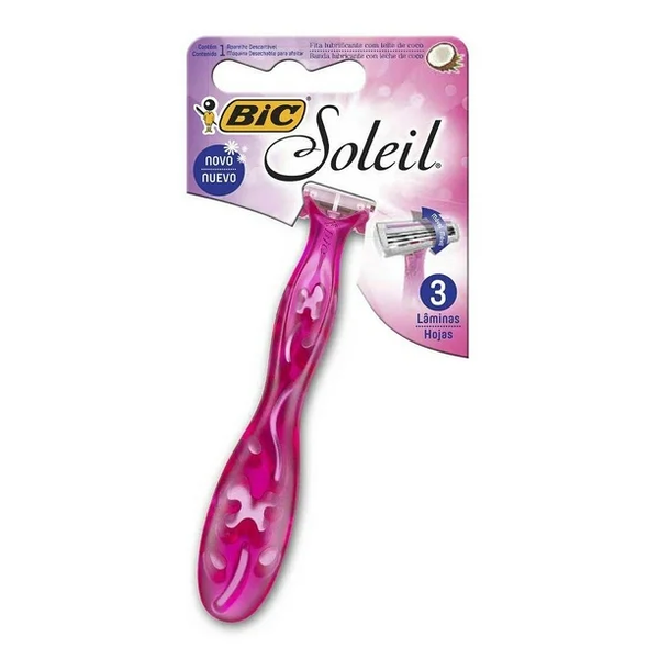 RASURADOR SOLEIL ROSA BIC PIEZA
