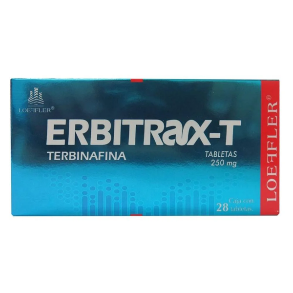 ERBITRAX TABS (TERBINAFINA 250.00 MG) C/28