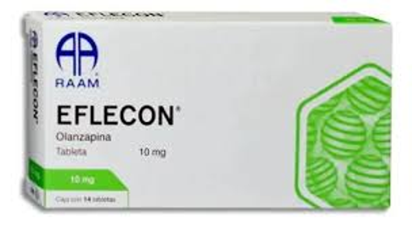 EFLECON TABS OLANZAPINA 1.00 MG