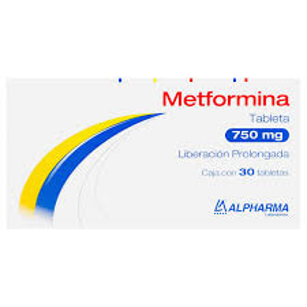 METFORMINA 750MG ALPHARMA TABS. C/30