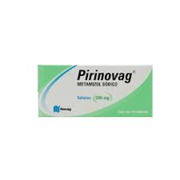 PIRINOVAG TABS. METAMIZOL SODICO 500.00 MG C/10