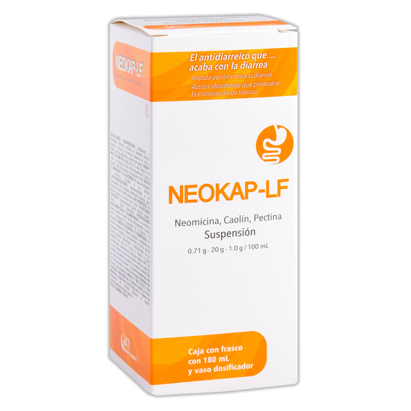 NOEKAP-LF SOLUCION PECTINA 1.00 G CAOLIN 20.00 G NEOMICINA 0.71 G