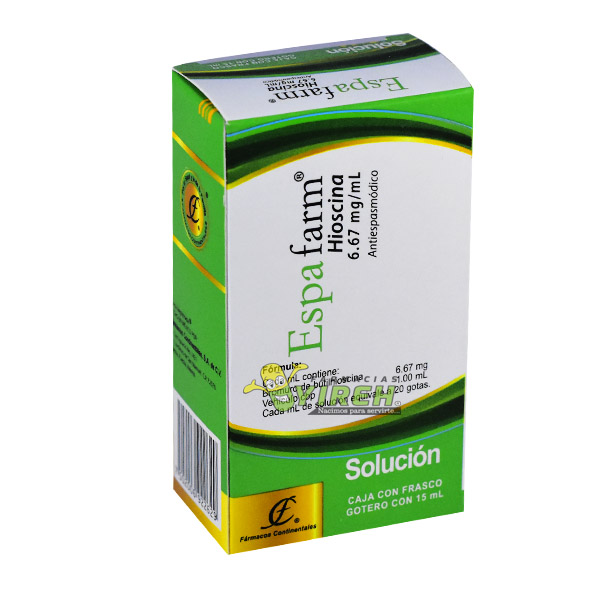 ESPAFARM BUTILHIOSCINA  SOLUCION 6.67 MG/ML