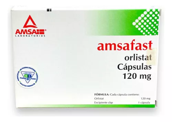 AMSAFAST AMSA ORLISTAT 120.00 MG TABLETAS C/21
