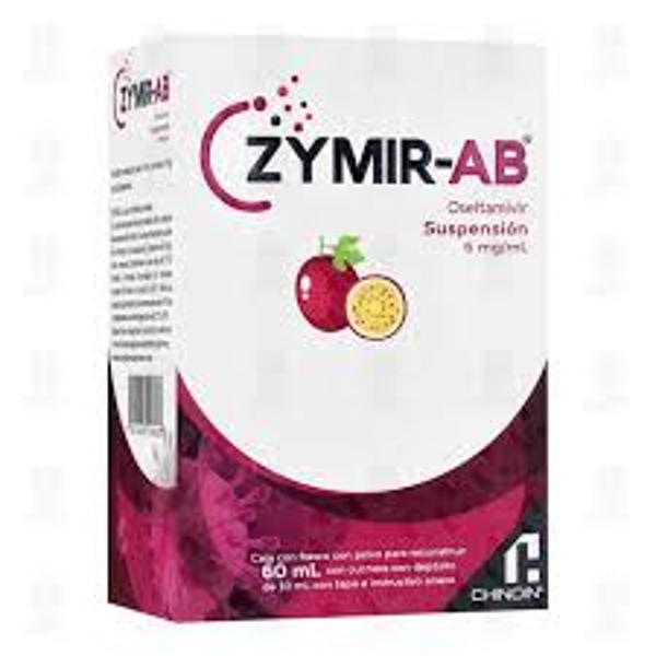 ZYMIR-AB OSELTAMIVIR SUSP. 6MG/ML C/60ML