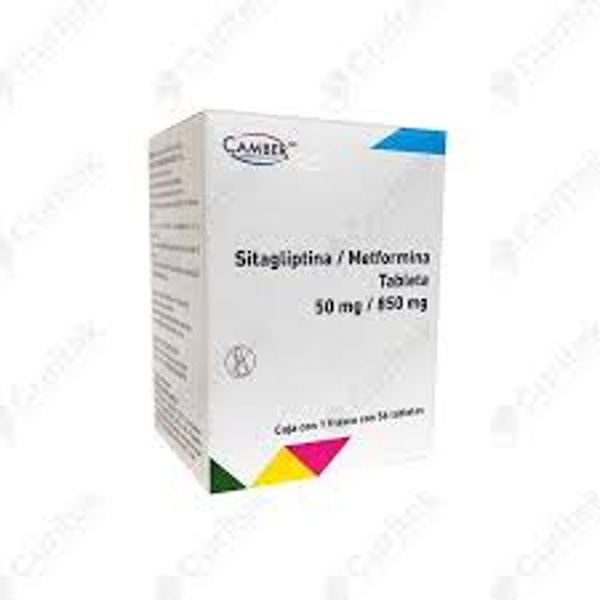 SITAGLIPTINA/METFORMINA 50MG/850MG C/56 TABS CAMBER