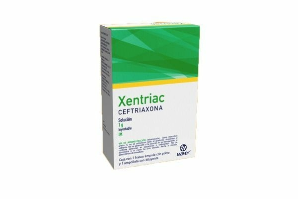 XENTRIAC AMP (CEFTRIAXONA 1G IM) C/1
