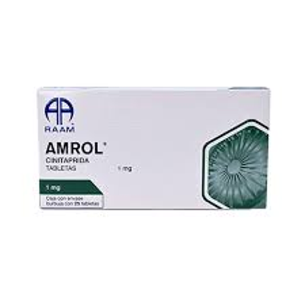AMROL CINITAPRIDA 1.00 MG TABS. C/25